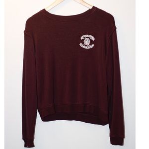 Burgundy Sweatshirt, M